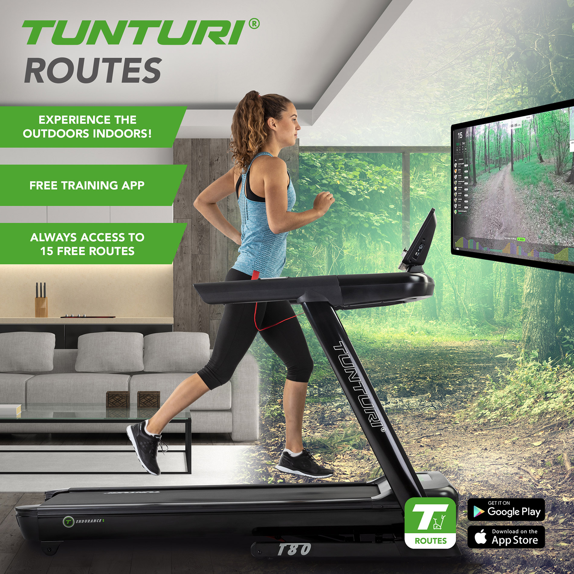 Беговая дорожка Tunturi Endurance T80