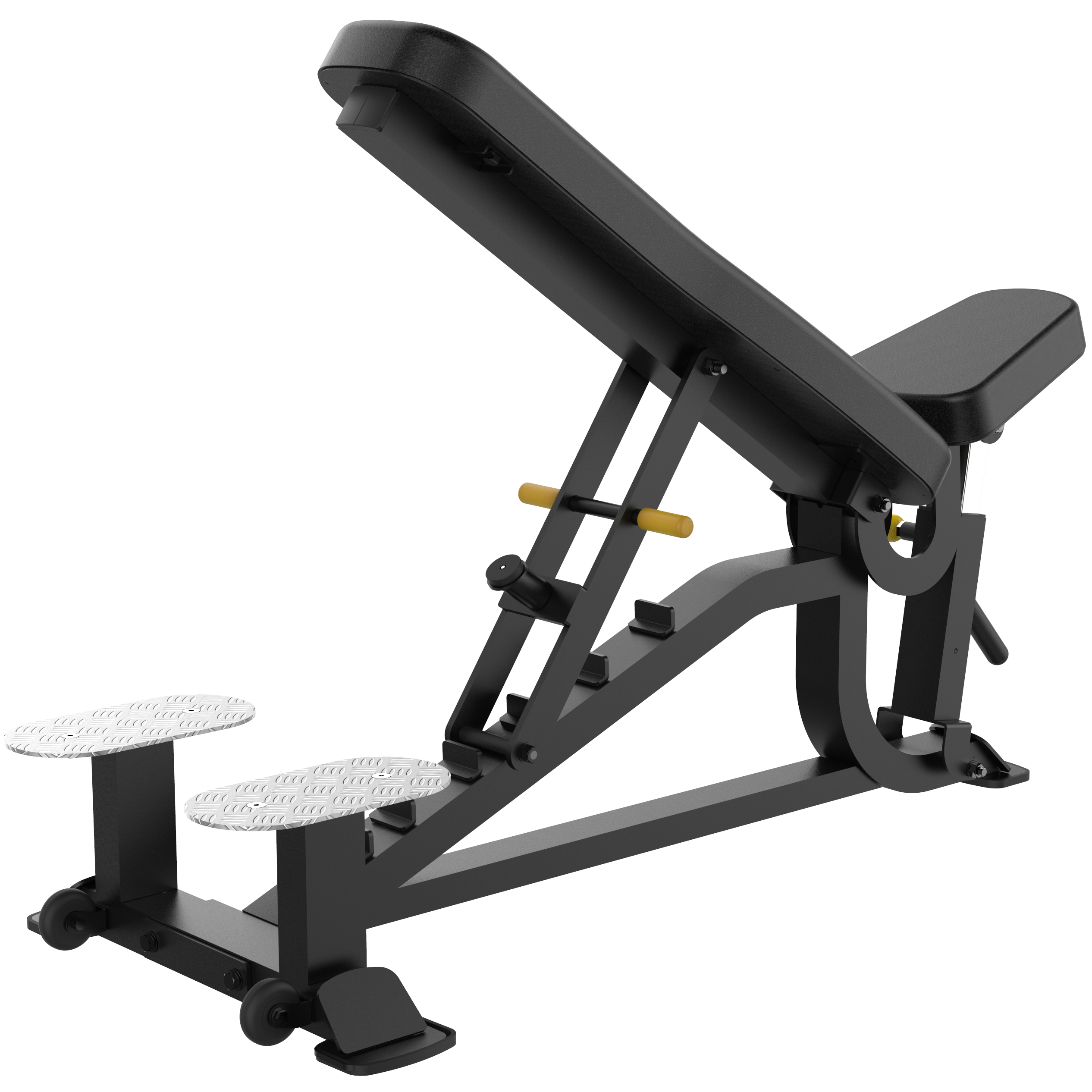 Усиленная многопозиционная скамья AeroFit Sterling SL7012 (с платформой для страхующего)