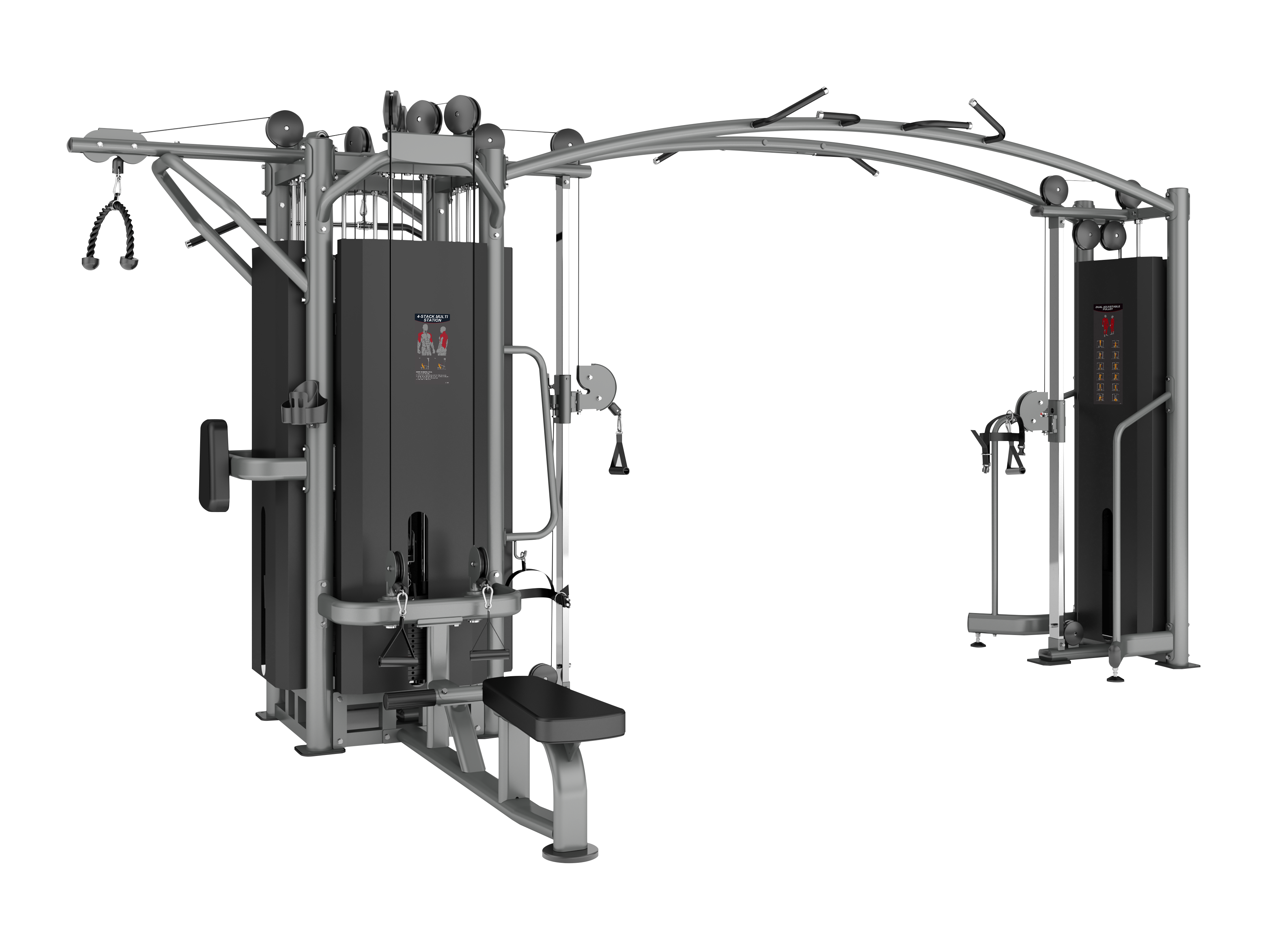 Мультистанция Smith 5-ти стековая на базе кроссовера