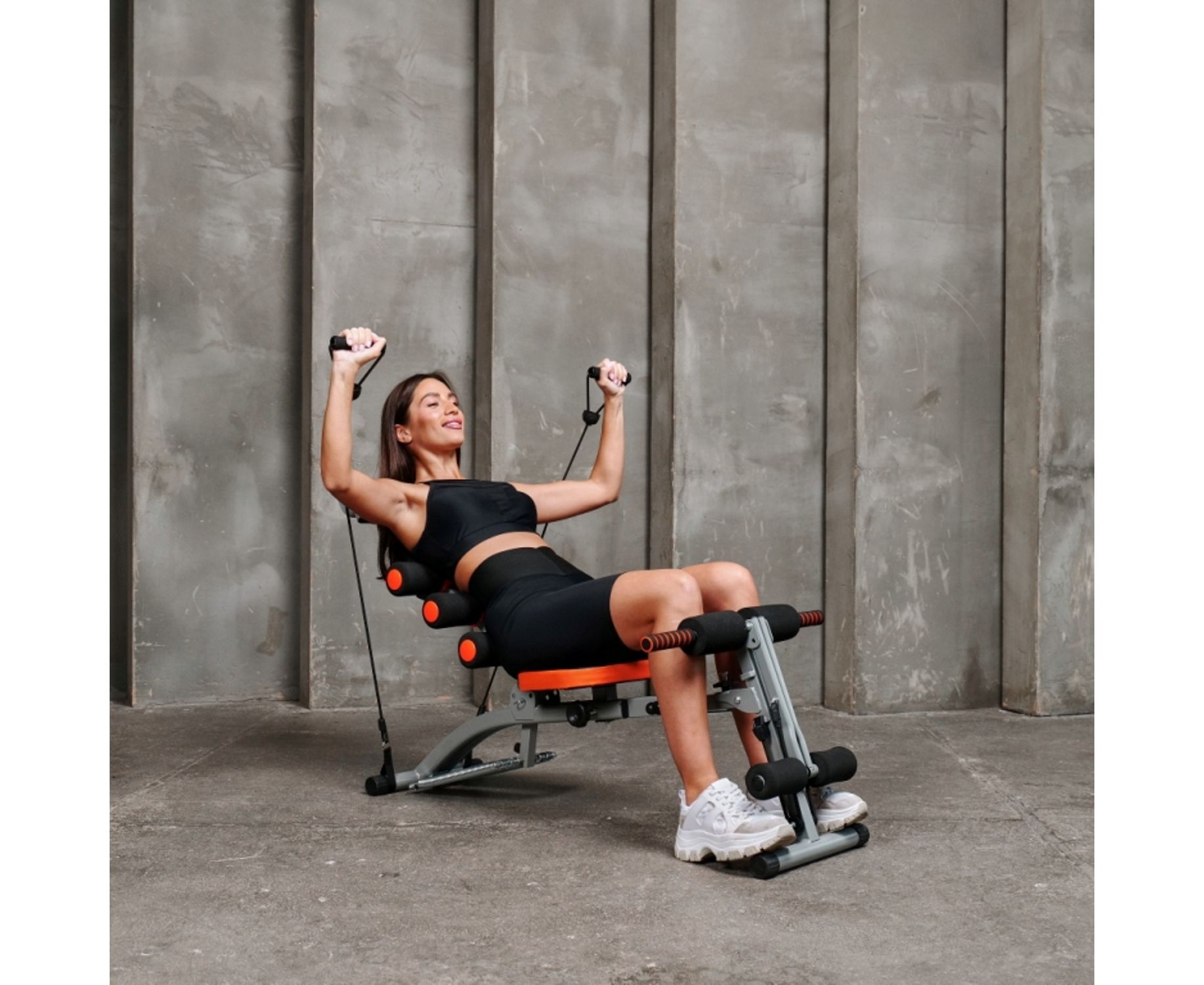 Силовая скамья DFC Capital Sports AB Trainer оранжевая