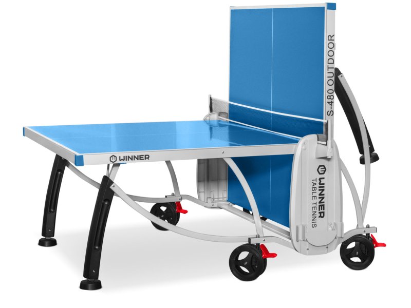 Теннисный стол "Winner S-480 Outdoor" (274 х 152,5 х 76 см) с сеткой
