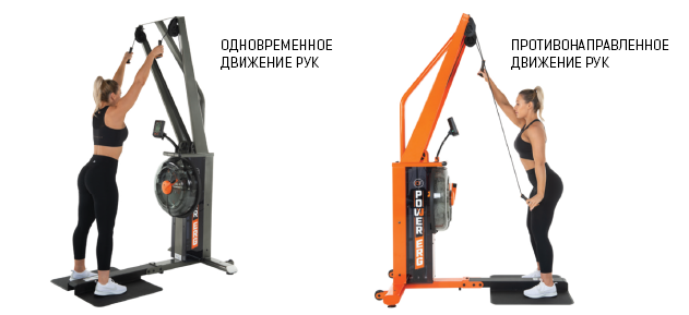 Лыжный тренажер First Degree Fitness FluidPowerERG Grey