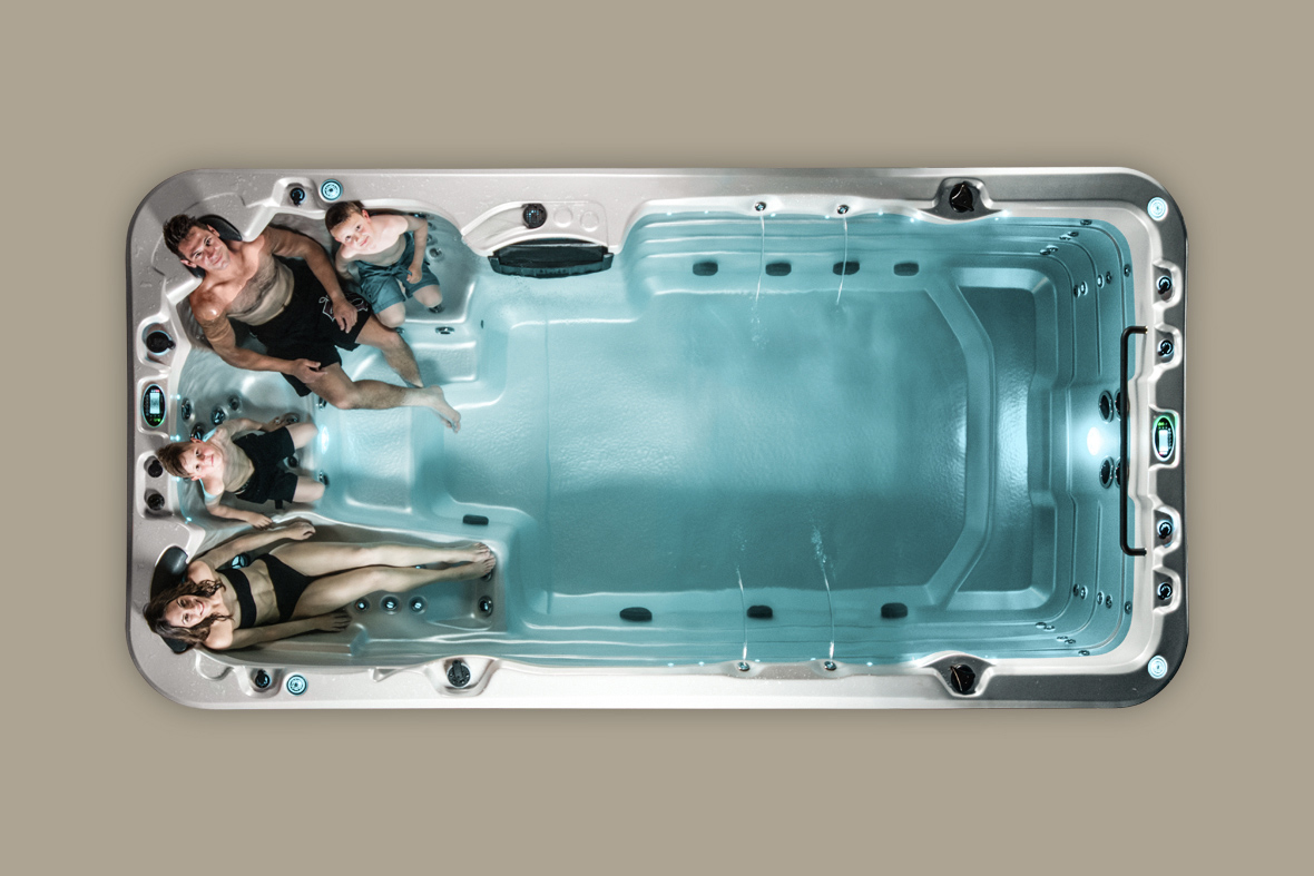 Плавательный СПА бассейн Vortex Spas Aquagym Max