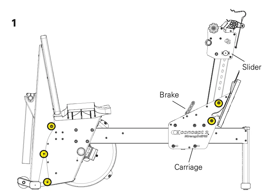 Силовой тренажер Concept2 StgengthErg