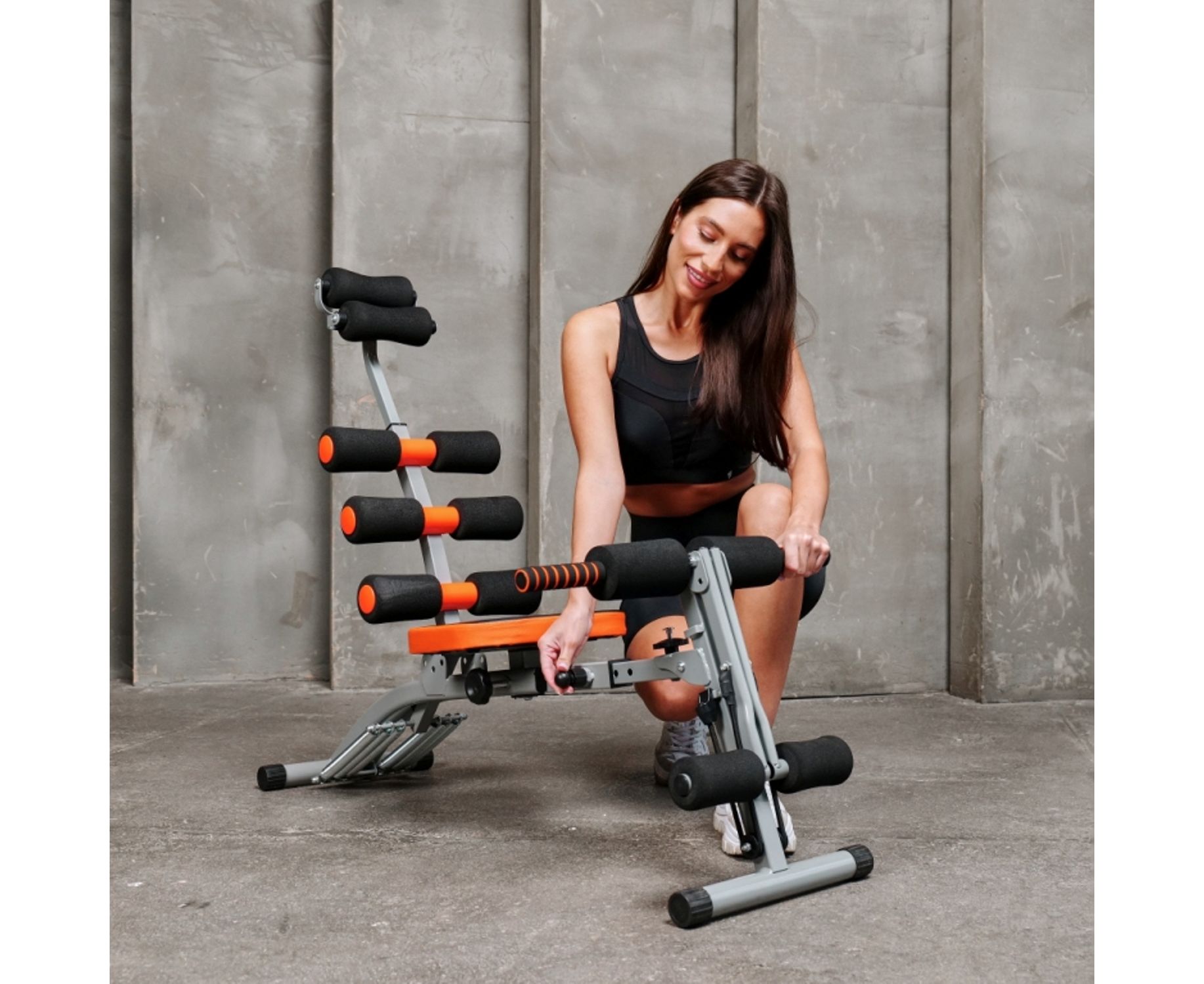 Силовая скамья DFC Capital Sports AB Trainer оранжевая