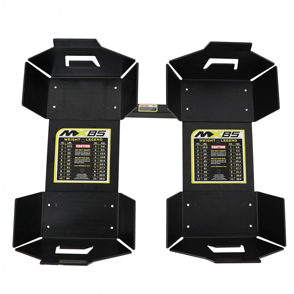 Гантели регулируемые First Degree Fitness MX Select MX85 вес 5.6 - 38.6 кг со стойкой