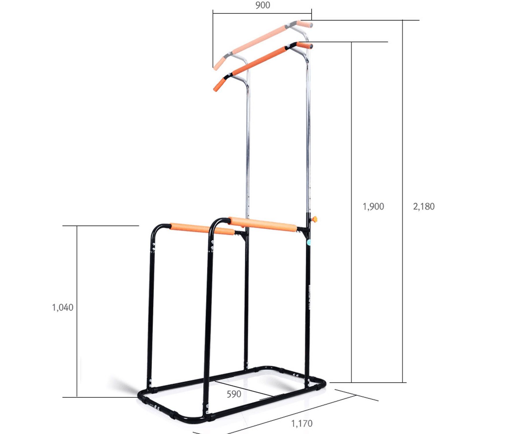 Стойка для подтягиваний и отжиманий DFC Power Tower G006