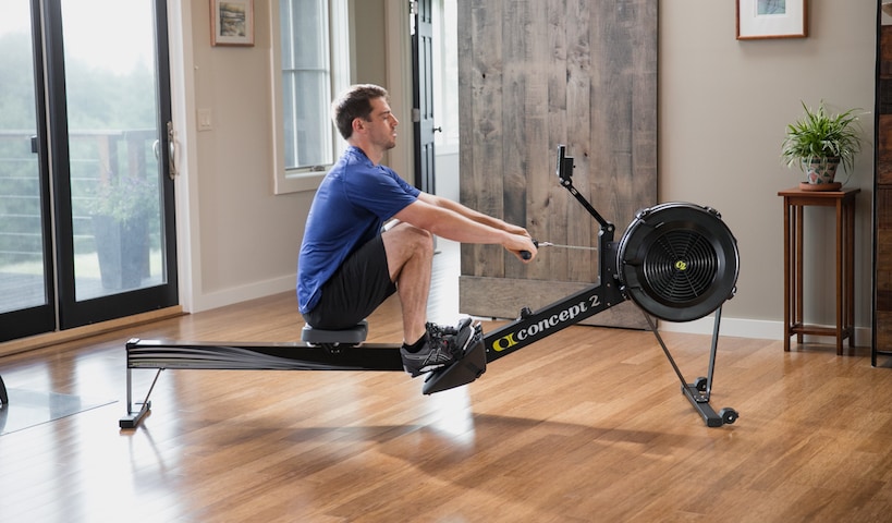 Гребной тренажер Concept 2 RowErg Standart (ex модель D) черный