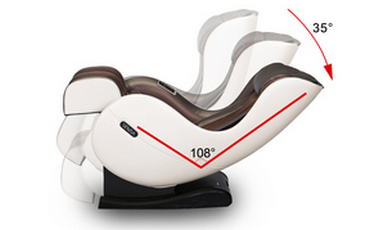 Массажное кресло Sensa Lounger Beige-Brown