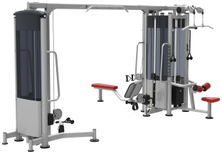 5-ти стековый тренажерный комплекс AeroFit IT9525 + IT9527OPT + IT9527
