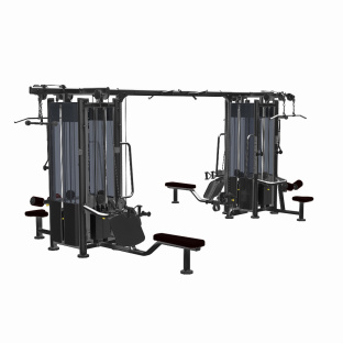 8-ми стековый тренажерный комплекс AeroFit IT9527 + IT9527OPT + IT9527