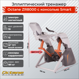 Эллиптический тренажер Octane Fitness ZR8000 SMART