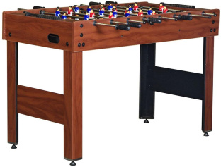 Игровой стол - футбол "Standart" (122x61x78.7 см, коричневый)