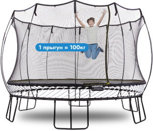 Батут Springfree квадратный S72