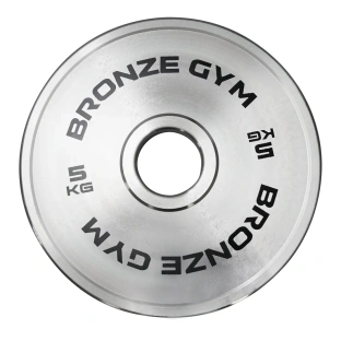 Диск олимпийский BRONZE GYM стальной 5 кг